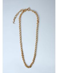 Saint Laurent - Rope Chain Necklace - Lyst