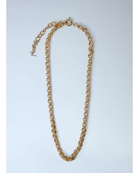 Saint Laurent - Rope Chain Necklace - Lyst