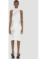 DI PETSA - Wet Look Mini Dress - Lyst
