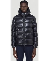 Moncler - Detachable Hood Padded Down Jacket - Lyst