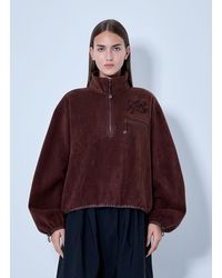 Cecilie Bahnsen - Soft Fleece Frederik Anorak - Lyst