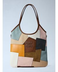 Miu Miu - Ivy Leather Shoulder Bag - Lyst