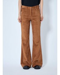 Moncler - Corduroy Flared Trousers - Lyst