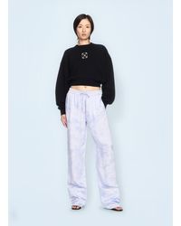 Off-White c/o Virgil Abloh - Off Jewel Mini Arrow Crop Sweatshirt - Lyst