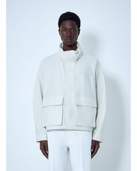 Lemaire - High-Collar Utility Jacket - Lyst