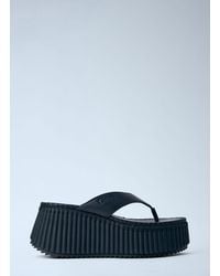 Chloé - Chloé Nama Wedge Sandals - Lyst