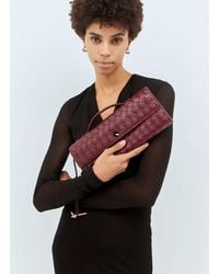 Bottega Veneta - Long Andiamo Clutch - Lyst