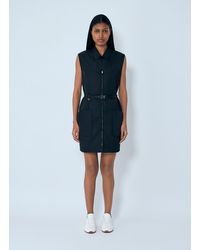 Prada - Re-Nylon Belted Mini Dress - Lyst