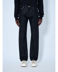 Rick Owens - Straight-Leg Denim Trousers - Lyst