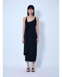 Yohji Yamamoto - Strap Slim Fit Dress - Lyst
