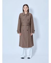 Max Mara - Classic Cotton Trench Coat - Lyst