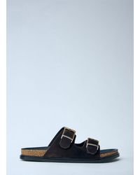 The Row - Buckle Slides - Lyst