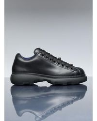Burberry - Ranger Leather Sneakers - Lyst