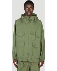 Engineered Garments Atlantic Parka (cotton Ripstop) in Green for