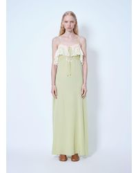 Chloé - Thin-Strap Long Dress - Lyst