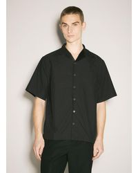 Prada - Short-Sleeve Technical Cotton Shirt - Lyst