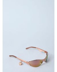 Acne Studios - Metal Frame Charm Sunglasses - Lyst