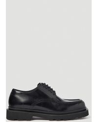 Dolce & Gabbana - Brushed Leather Derby Shoes - Lyst