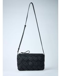 Bottega Veneta - Diago Zipped Messenger Bag - Lyst