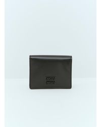 Miu Miu - Small Leather Wallet - Lyst