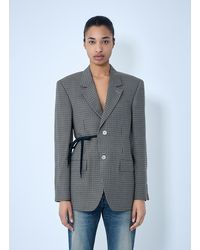 Balenciaga - Wrap Tailored Blazer - Lyst
