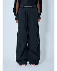 Alexander Wang - Logo Motif Elasticated Pants - Lyst