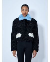 Marni - Curly Shearling Jacket - Lyst