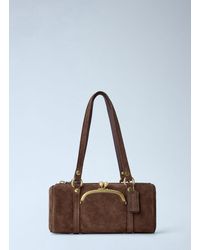 COACH - Kisslock Barrel Bag 28 - Lyst