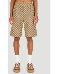 Gucci GG Jacquard Shorts - Natural