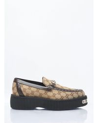 Gucci - Horsebit Creeper Loafers - Lyst