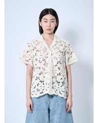 Moncler - Short Sleeve Button-Down Shirt - Lyst
