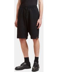 Aiezen Wool-blend Oversized Bermuda Shorts - Black