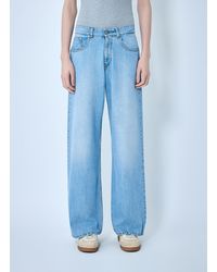 ERL - Flared Wide-Leg Jeans - Lyst