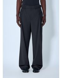 Kiko Kostadinov - Elasticated Waist Tailored Trousers - Lyst