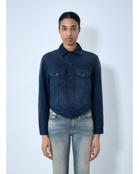 Balenciaga - Curved Waistband Jacket - Lyst