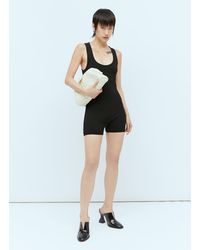Bottega Veneta - Textured Crepe Jumpsuit - Lyst