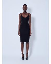 Saint Laurent - Strappy Midi Dress - Lyst