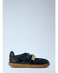 Ganni - Buckle-Fastening Sneakers - Lyst