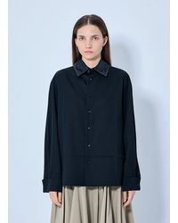 Bottega Veneta - Light Wool Twill Shirt - Lyst