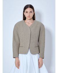 Jacquemus - La Petite Veste Ovalo Blazer - Lyst