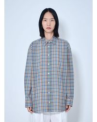 TOTEME - Classic Check Shirt - Lyst