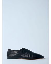 The Row - Heredita Leather Lace-Up Shoes - Lyst