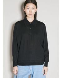 Prada - Cashmere Polo Sweater - Lyst