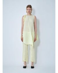 Issey Miyake - Wrinkled And Twisted Dress - Lyst