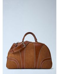 Dries Van Noten - Suede Duffle Bag - Lyst