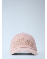 Chloé - Chloé Chloé Signature Denim Cap - Lyst