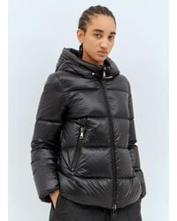 Moncler - Female Black 100% Polyamide. Down And Feather Filled Padding. Dry Clean. - Lyst