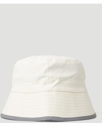 Rains Reflective Bucket Hat - White