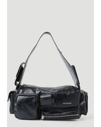 Balenciaga Superbusy Sling Small Weekend Bag - Black