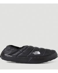 north face down slippers mens
